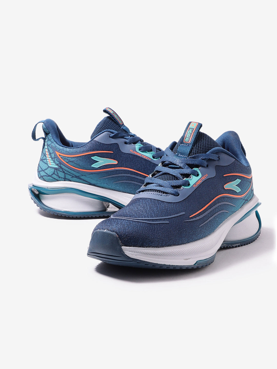 Action Athleo TURBO-1501 Men's Lace-Up Sports Running Shoes