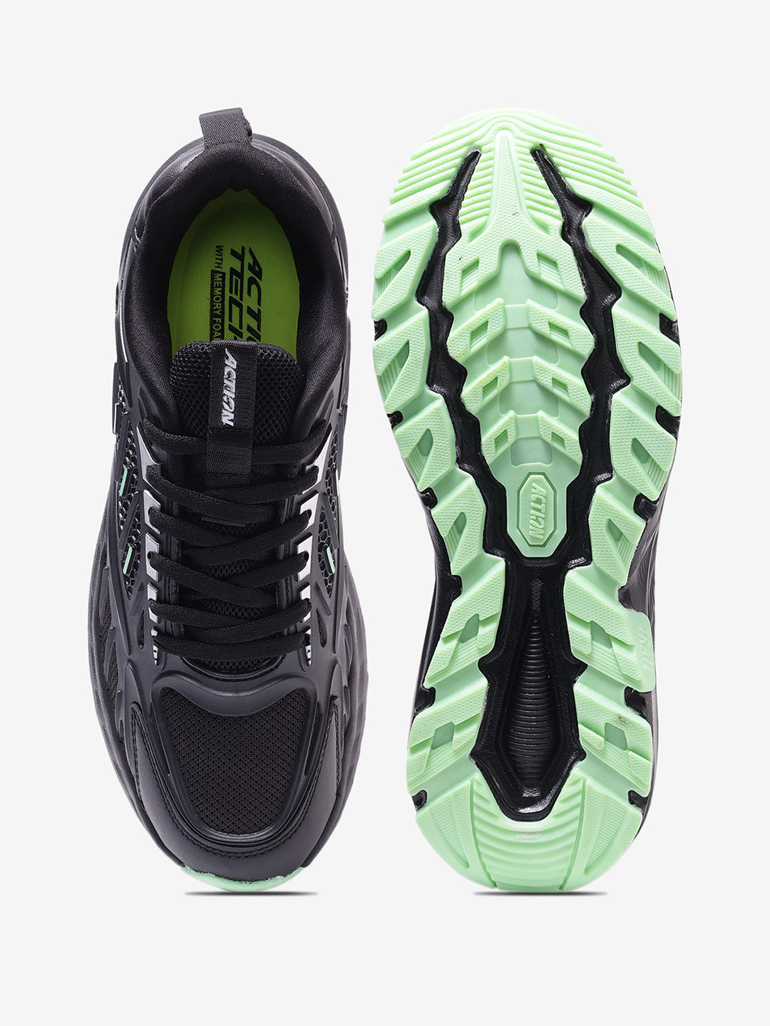 Action Athleo NITRO-2006 Men's Lace-Up Sports Running Shoes