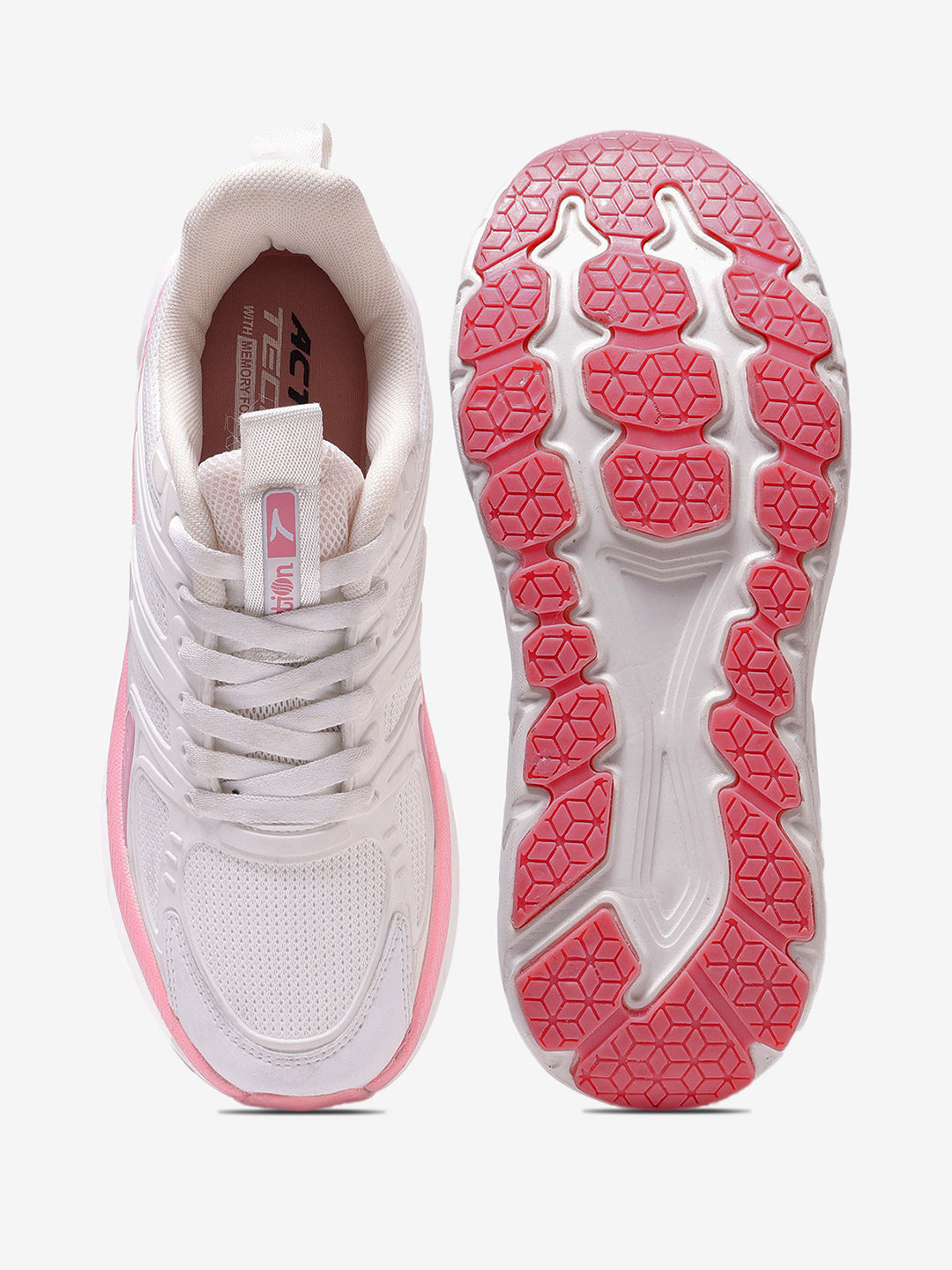 Action Athleo KIA-205 Women's Lace-Up Sports Running Shoes