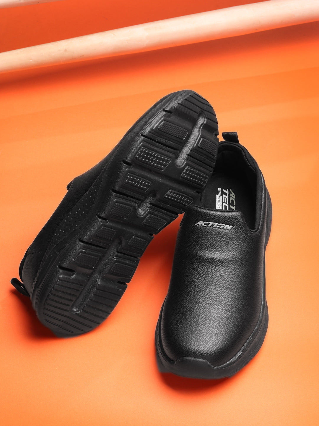 Action Athleo WALKER-156 Breathable Flexible Lightweight Comfortable Slip-On Sports Walking Shoes For Men