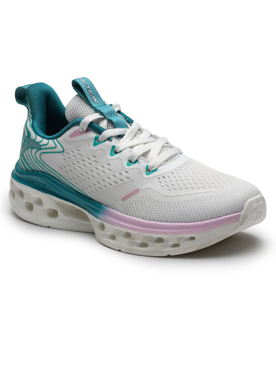 Action Athleo KIA-212 Women's Lace-Up Sports Running Shoes
