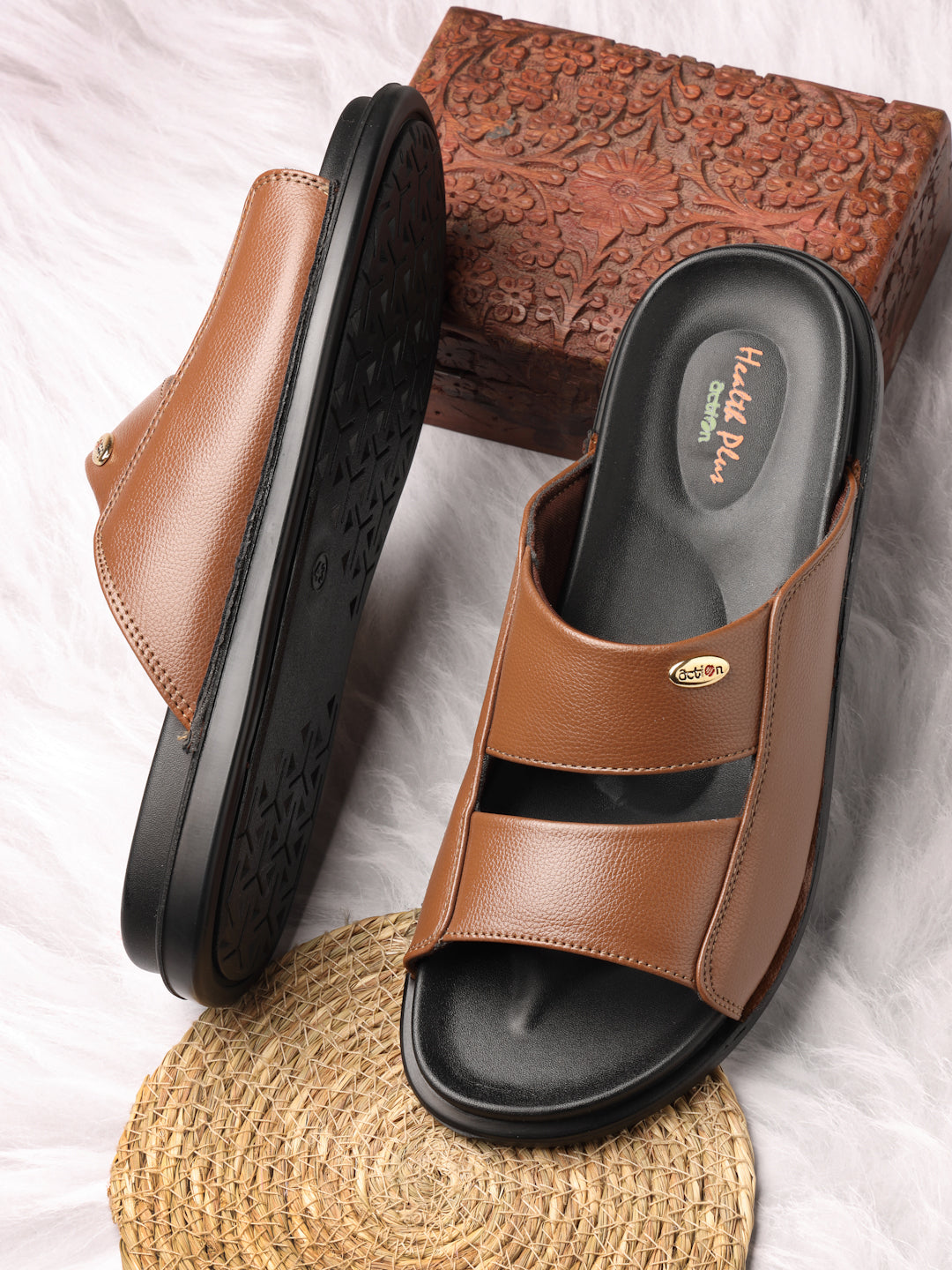 Action GHP-1001 Men's Slip-On Casual Sandal