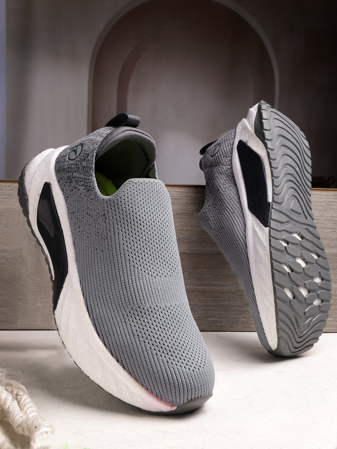 Action Athleo TURBO-511 Men's Slip-On Sports Walking Shoe