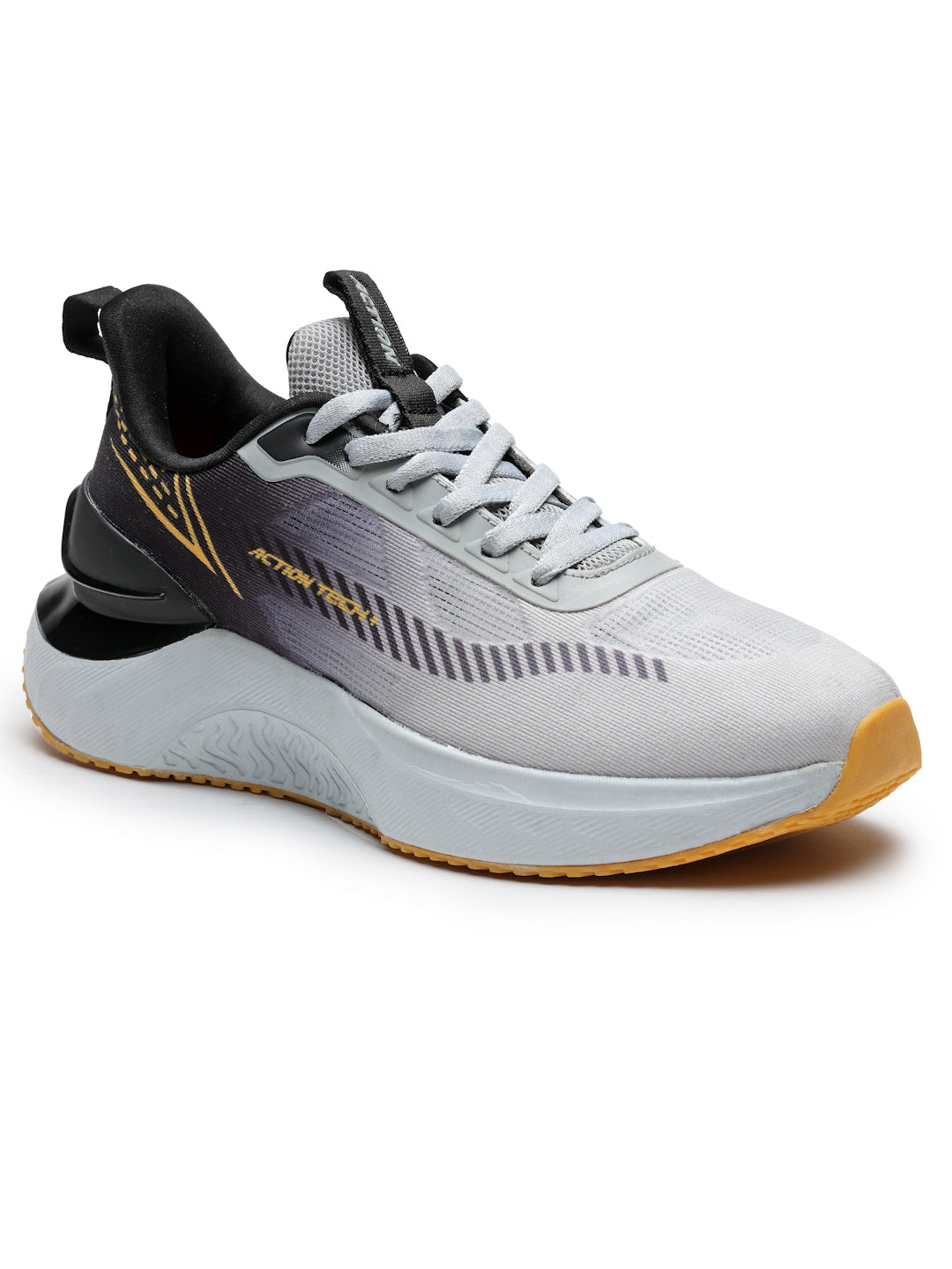 Action Athleo TURBO-1103 Men's Lace-Up Sports Running Shoes