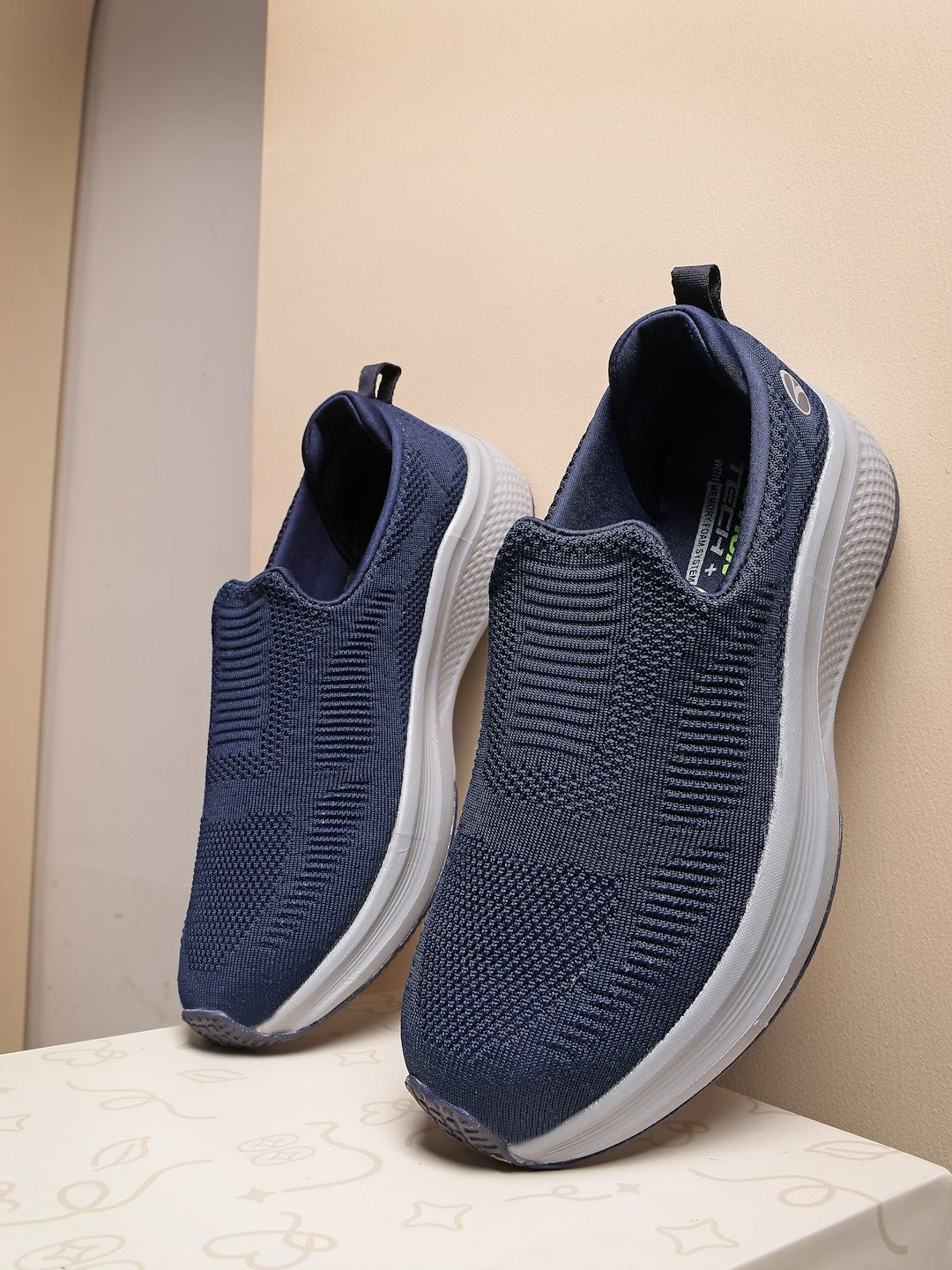Action Athleo WALKER-152 Men's Slip-On Sports Walking Shoe