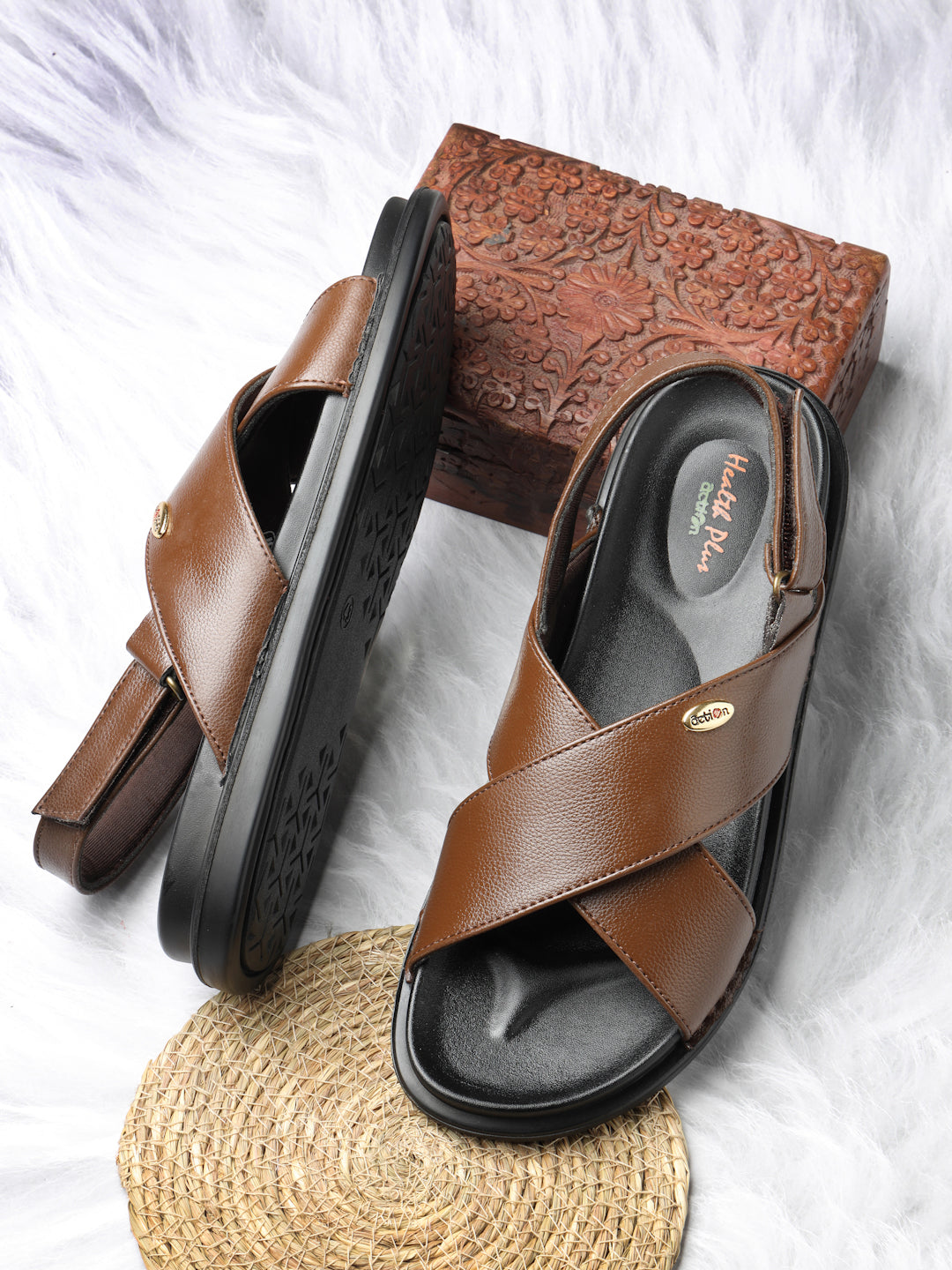 Action GHP-1051 Men's Slip-On Casual Sandal