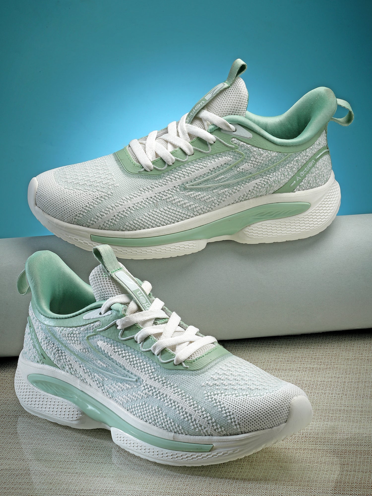 Action Athleo KIA-401 Women's Lace-Up Sports Running Shoes