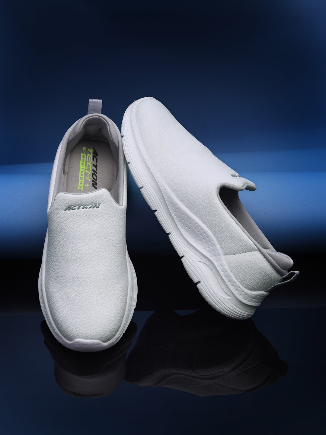 Action Athleo WALKER-156 Breathable Flexible Lightweight Comfortable Slip-On Sports Walking Shoes For Men