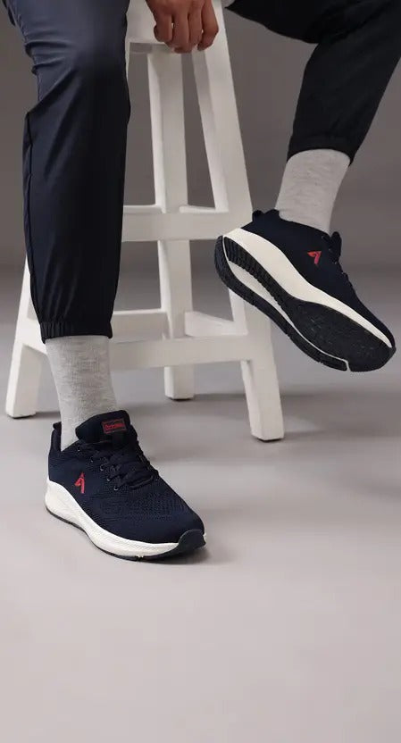 Action Athleo ATG-496 Men's Lace-Up Sports Running Shoes