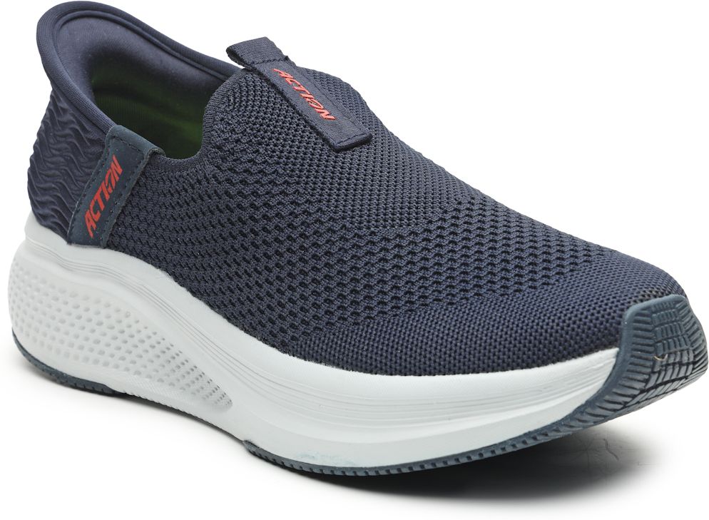 Action WALKER-506-BLACK Men Sports Shoes