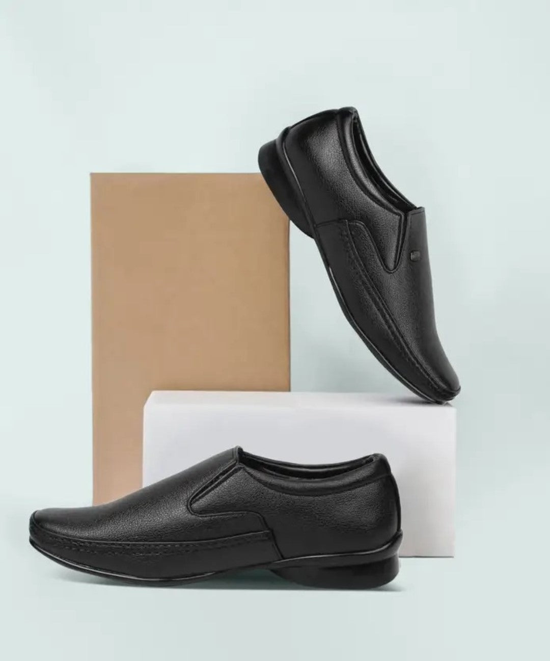 Action D-181-BLACK Men Formal Shoes