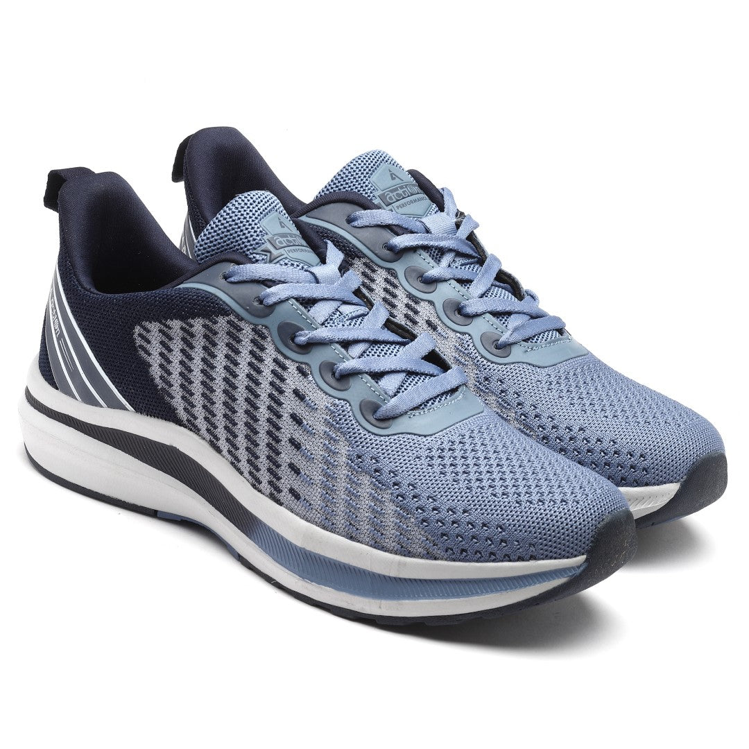 Action Athleo BULLET-778 Men's Lace-Up Sports Running Shoes
