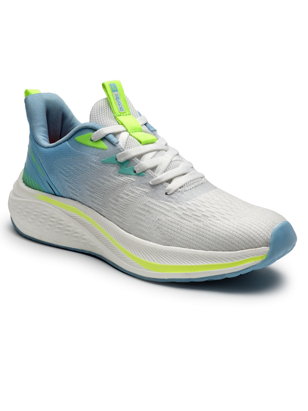 Action Athleo BULLET-401 Men's Lace-Up Sports Running Shoes