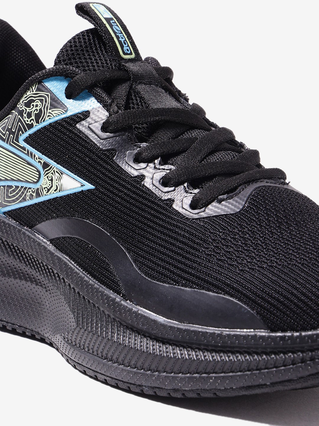 Action BULLET-232-BLACK Men Sports Shoes – MICRO INDUSTRIAL CORPORATION