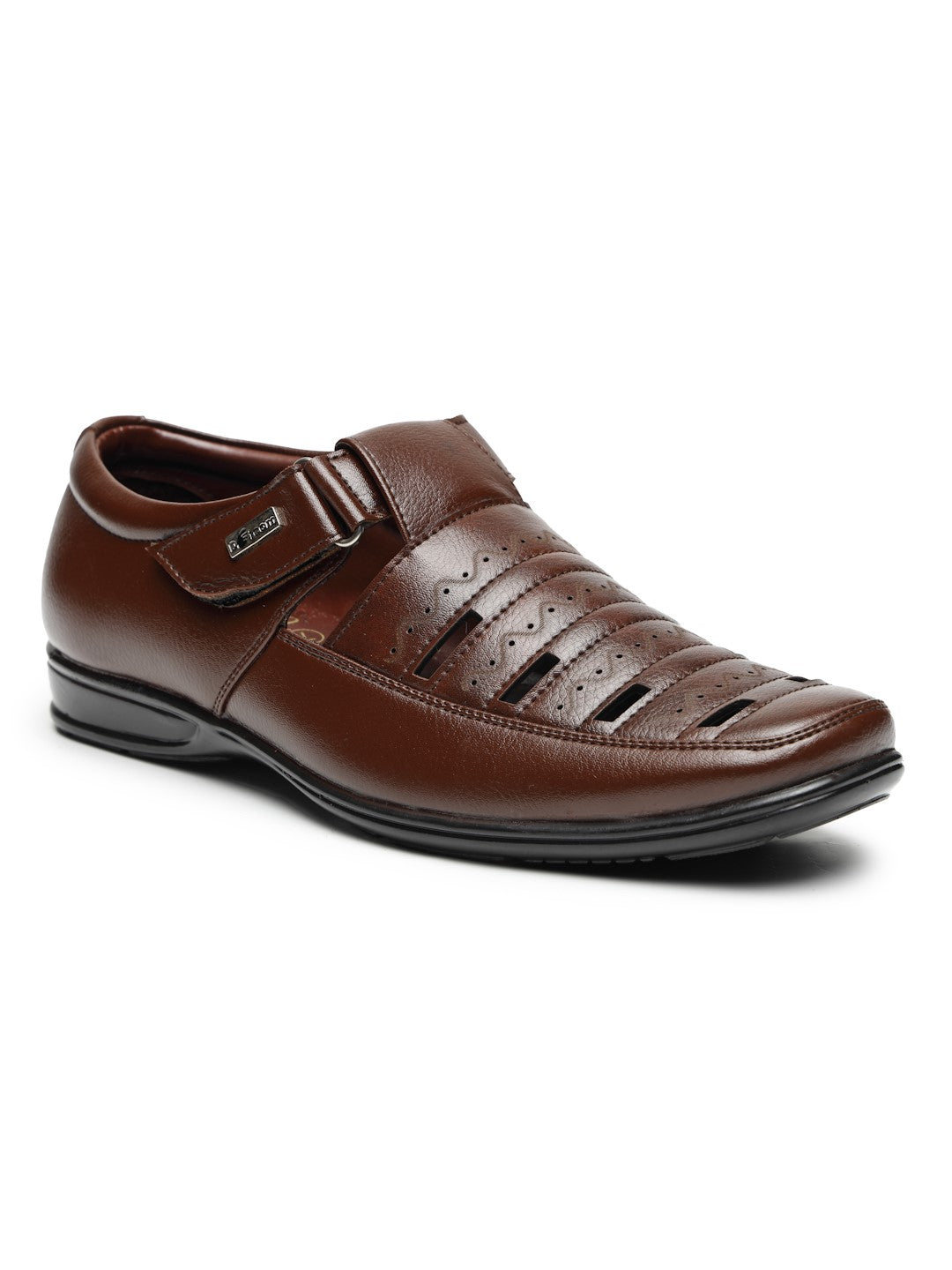 Action BANTU-203-BLACK Men Casual Sandals