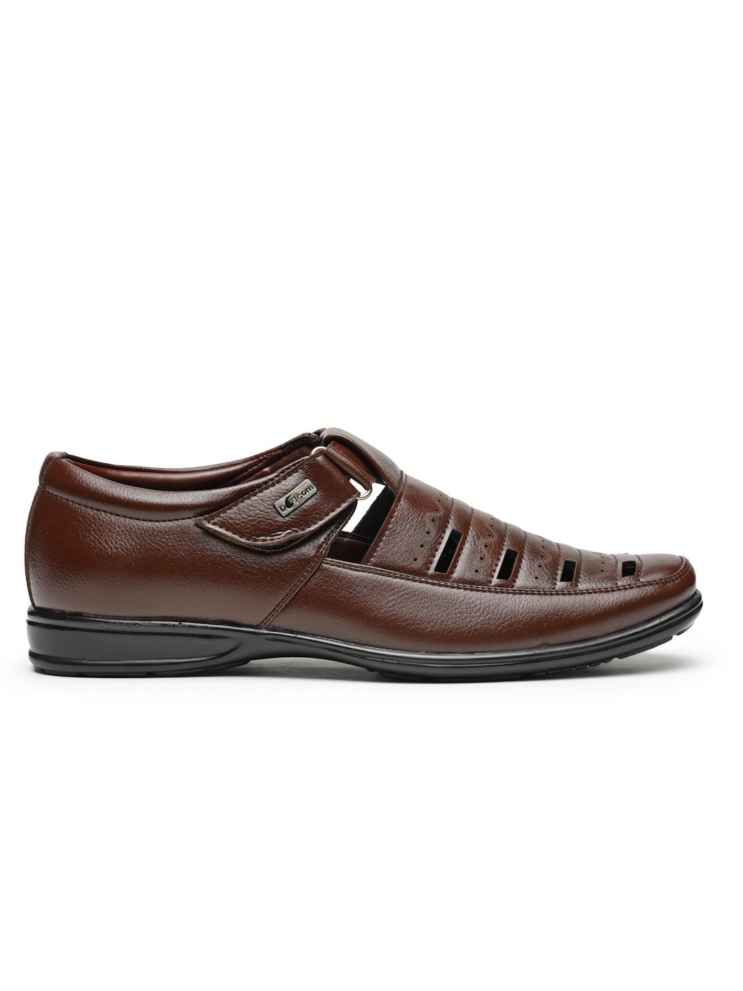 Action BANTU-203-BLACK Men Casual Sandals