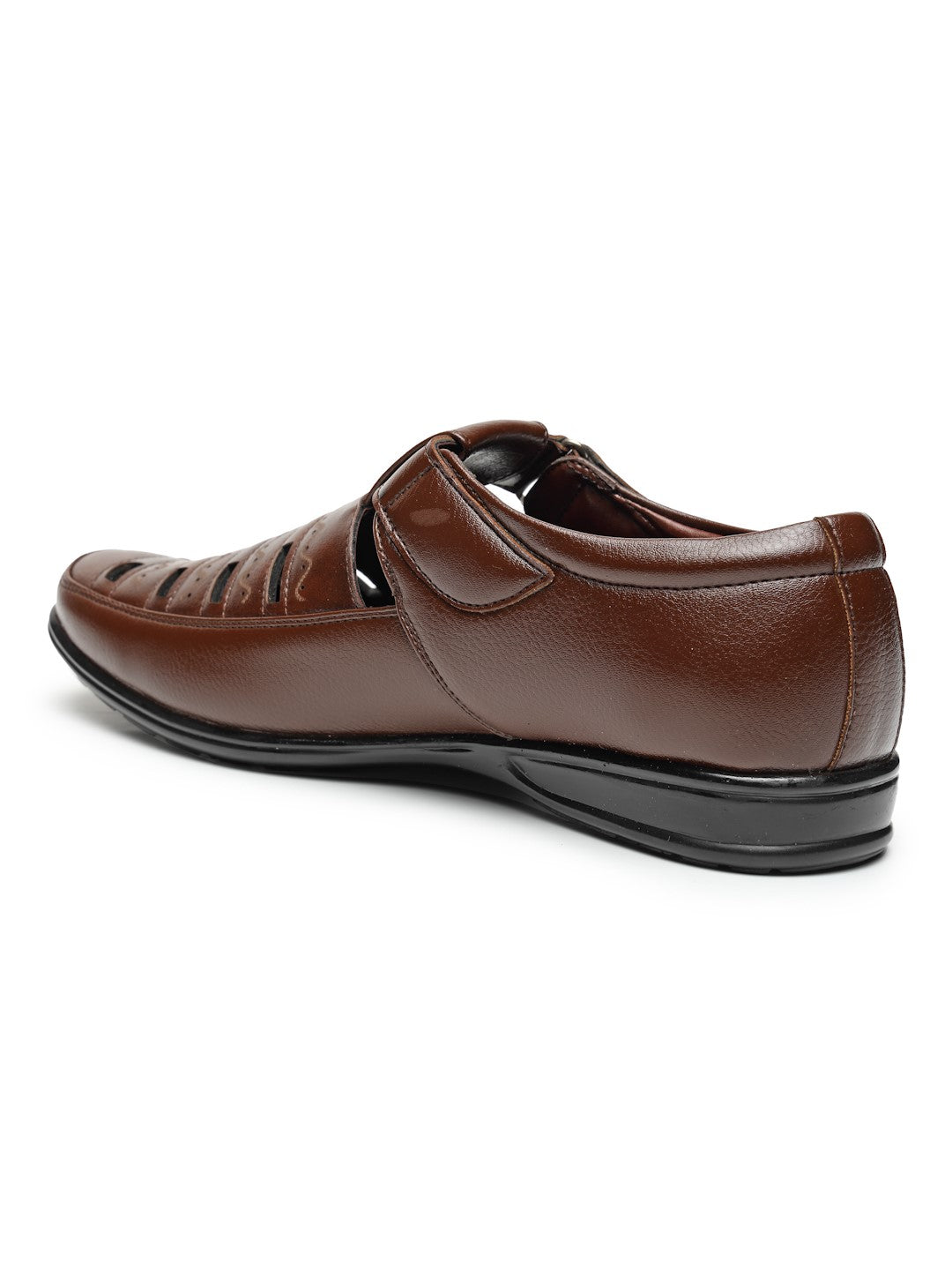 Action BANTU-203-BLACK Men Casual Sandals