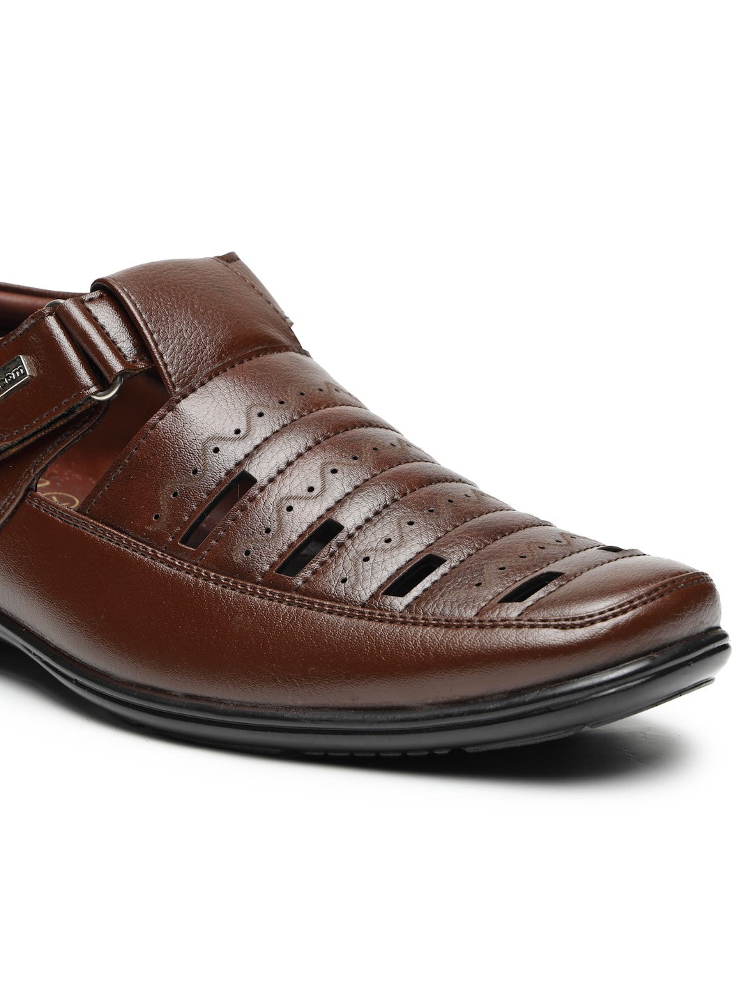 Action BANTU-203-BLACK Men Casual Sandals