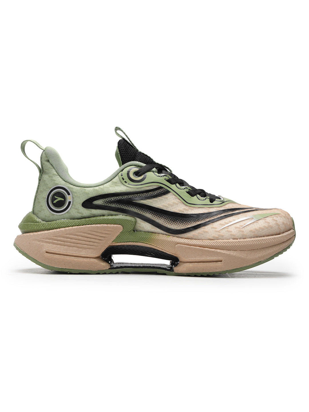 Action TURBO-2501-BLACK Men Sports Shoes