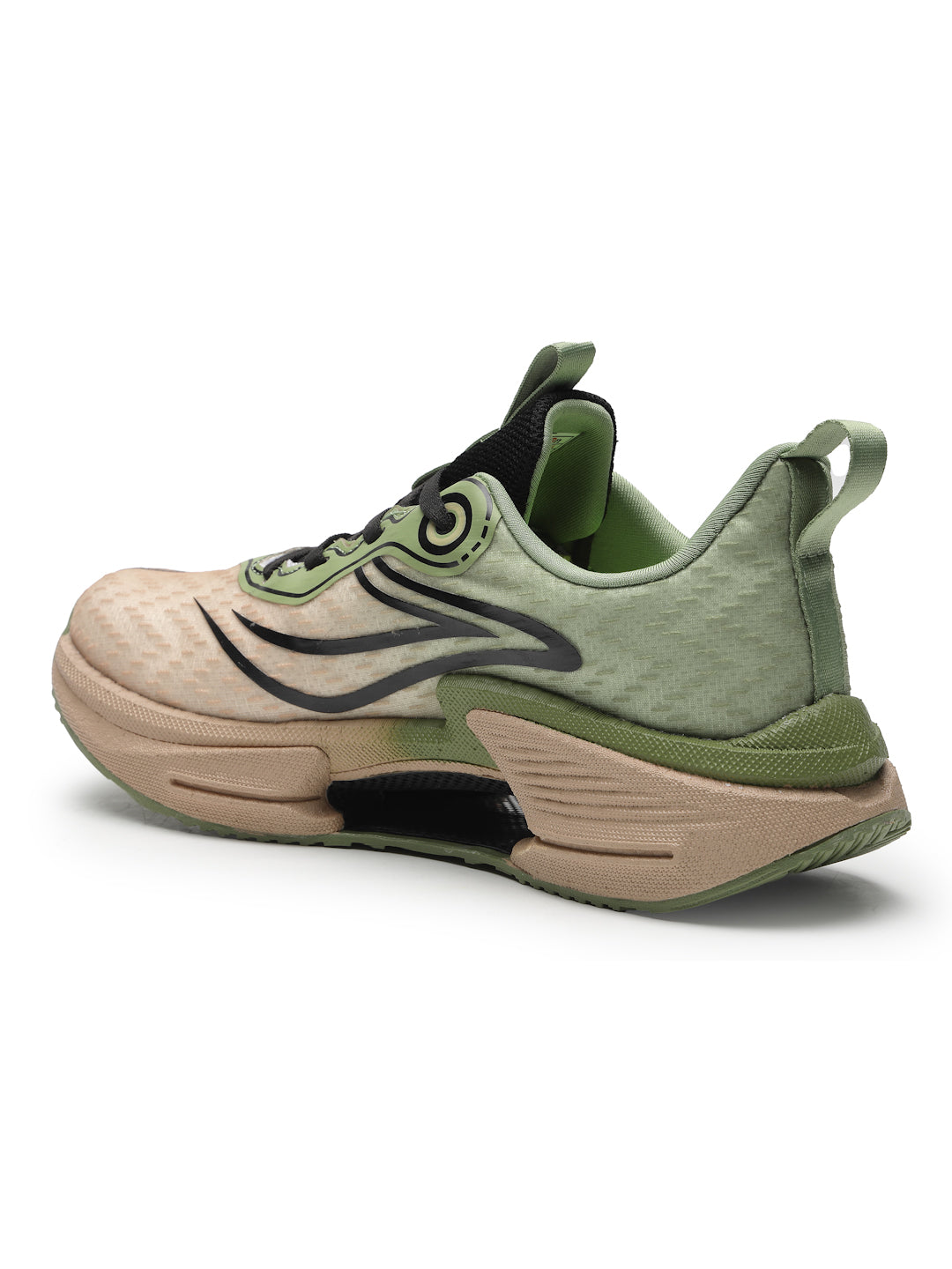 Action TURBO-2501-BLACK Men Sports Shoes