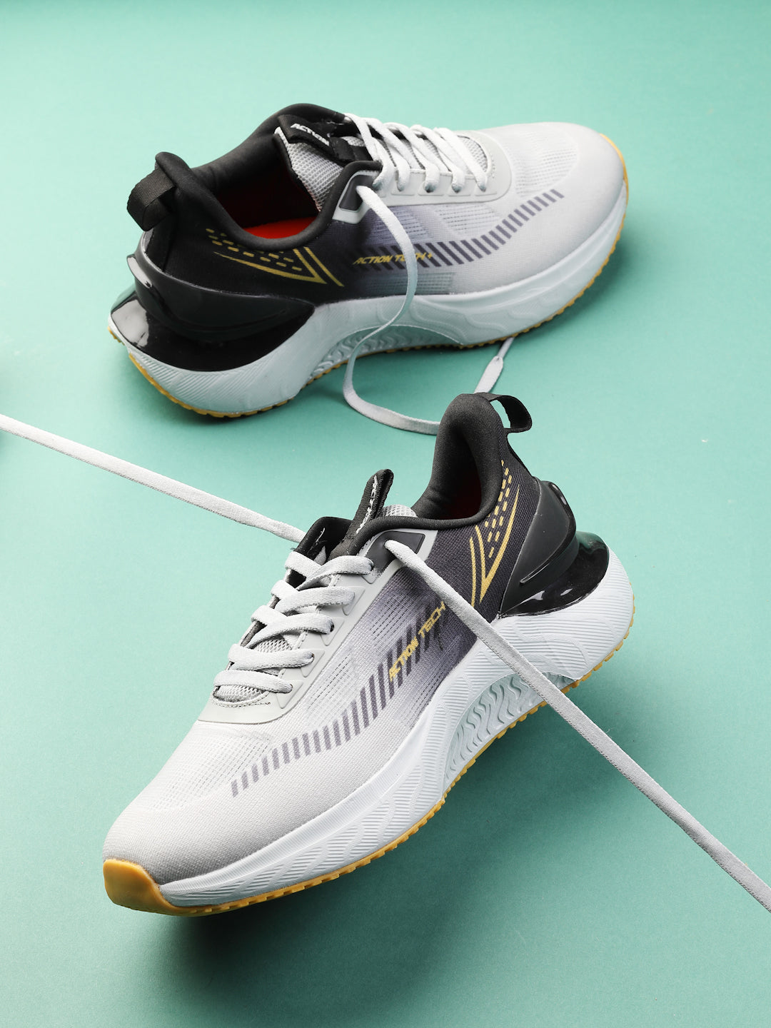 Action Athleo TURBO-1103 Men's Lace-Up Sports Running Shoes