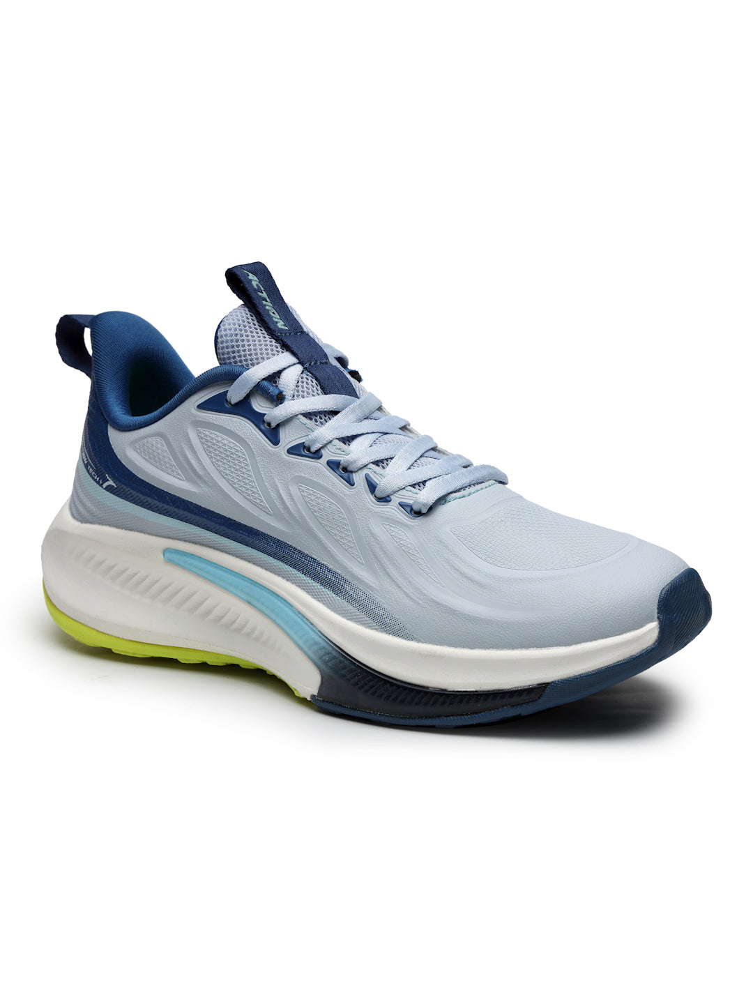 Action Athleo TURBO-2101 Men's Lace-Up Sports Running Shoes