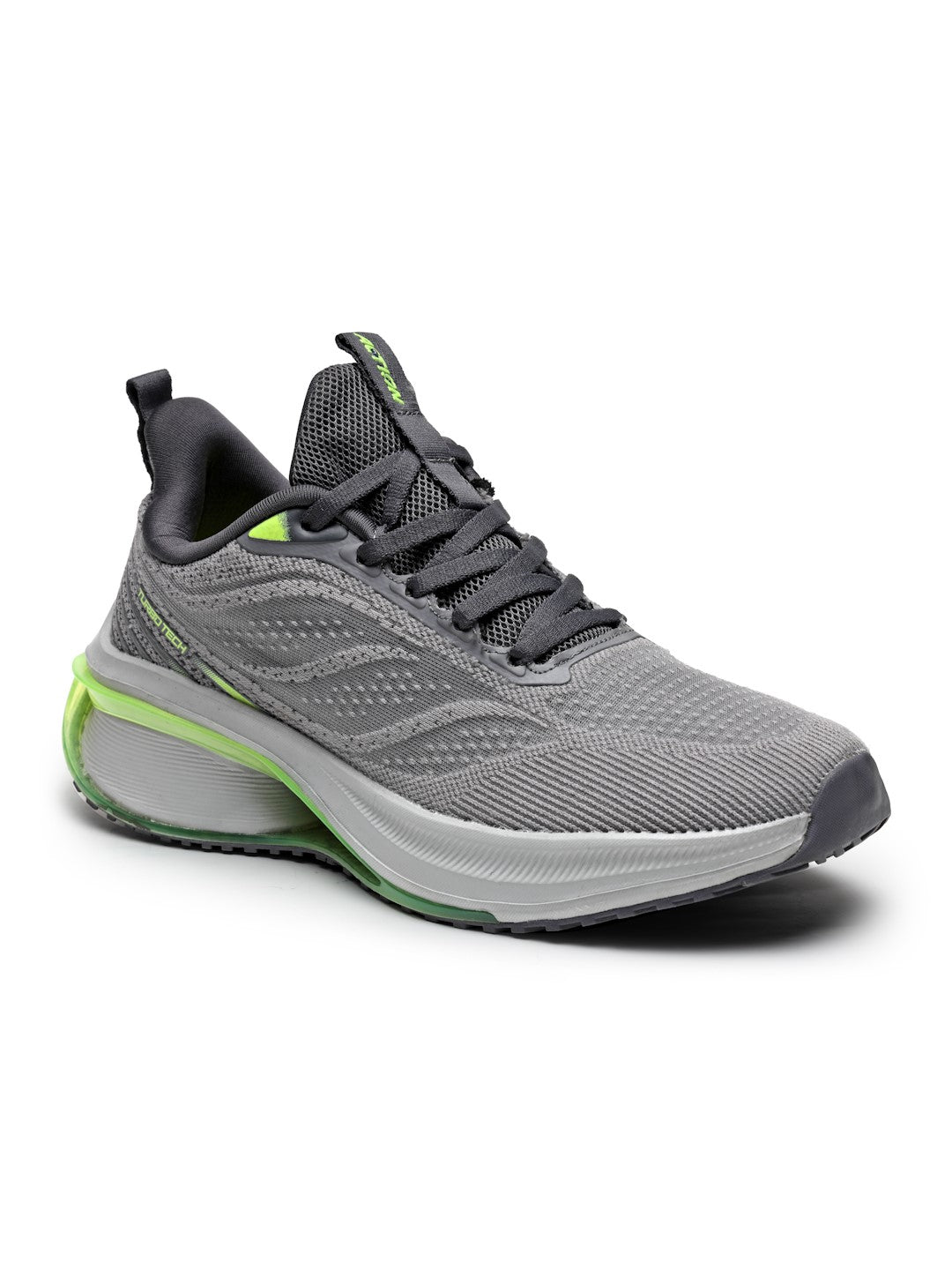 Action Athleo TURBO-1521 Men's Lace-Up Sports Running Shoes