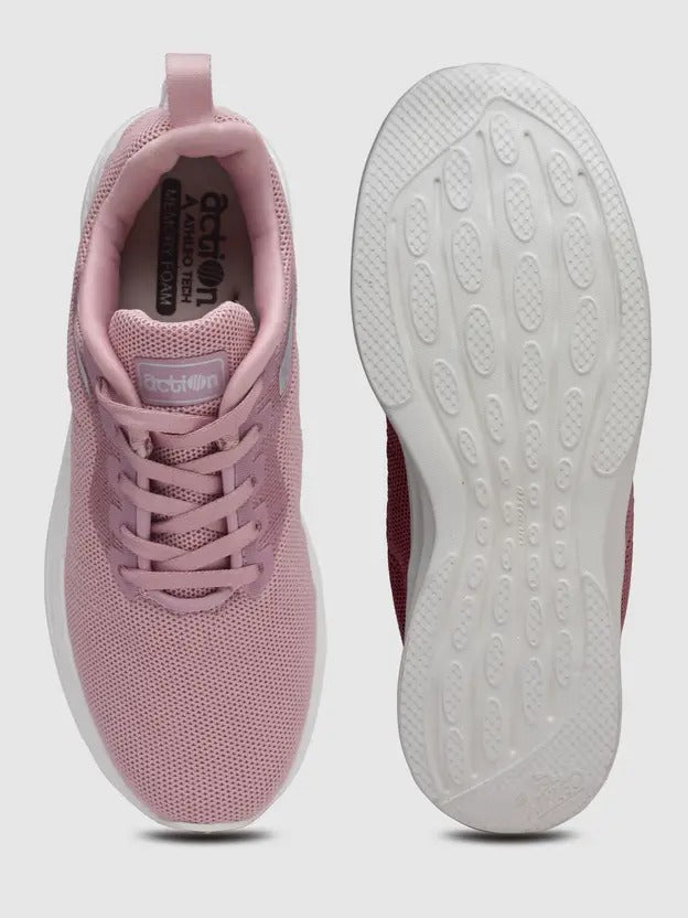 Action Athleo ATL-806 Women's Lace-Up Sports Running Shoes