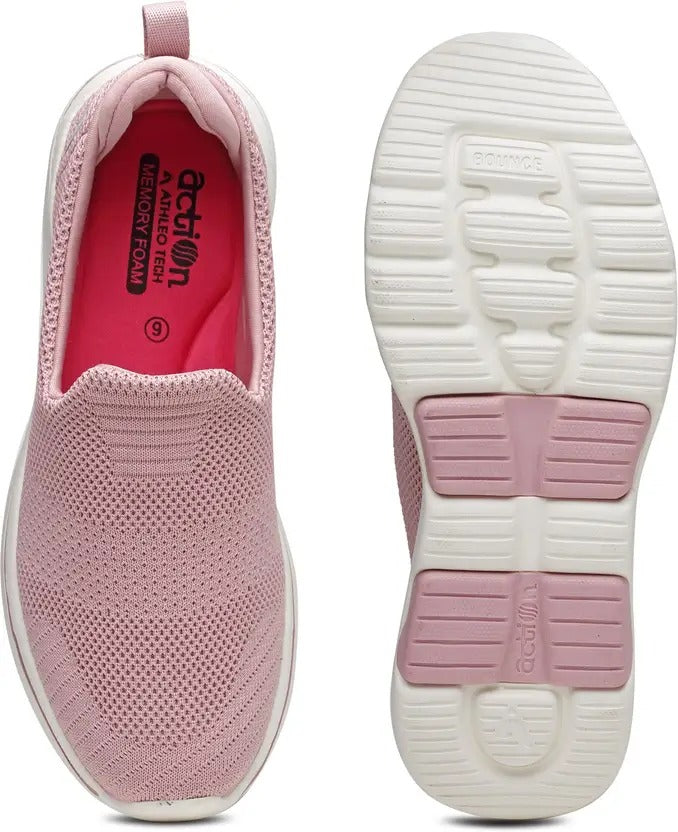 Action Athleo ATL-808 Women's Slip-On Sports Running Shoes