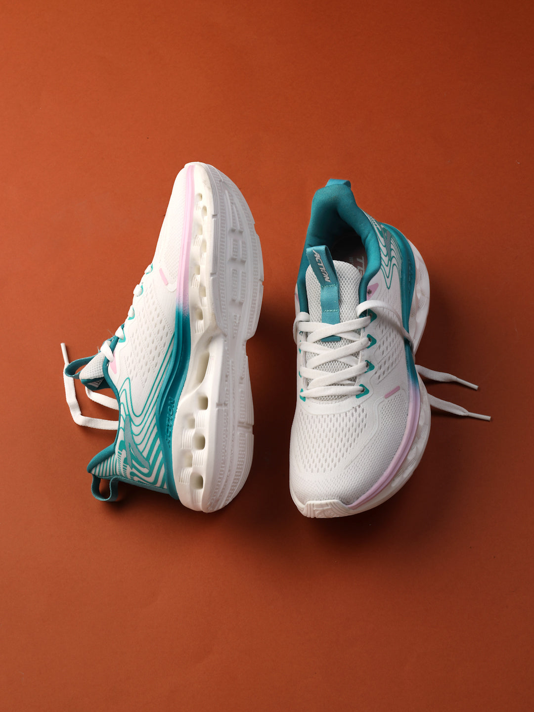 Action Athleo KIA-212 Women's Lace-Up Sports Running Shoes