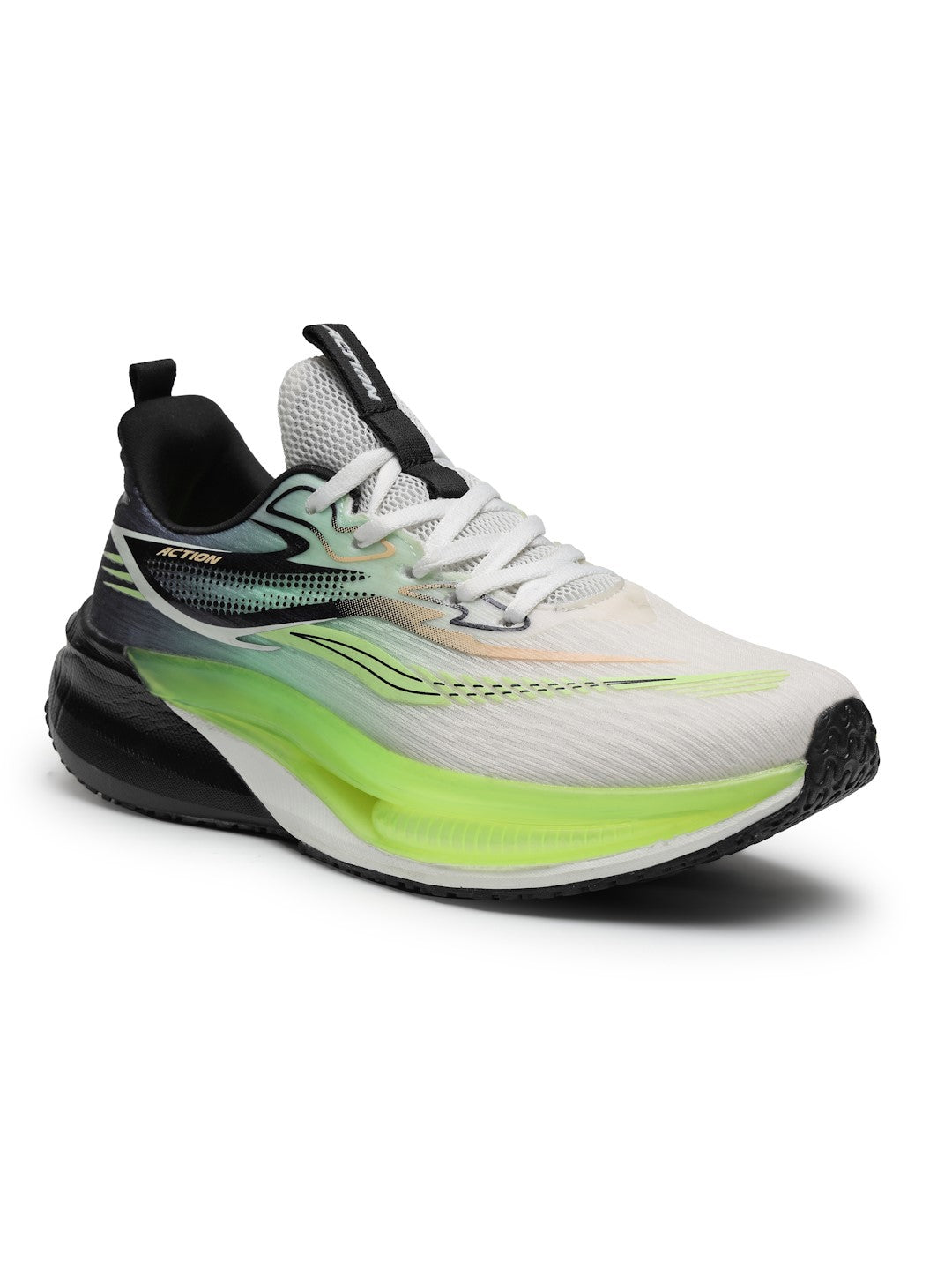 Action Athleo TURBO-2401 Men's Lace-Up Sports Running Shoes