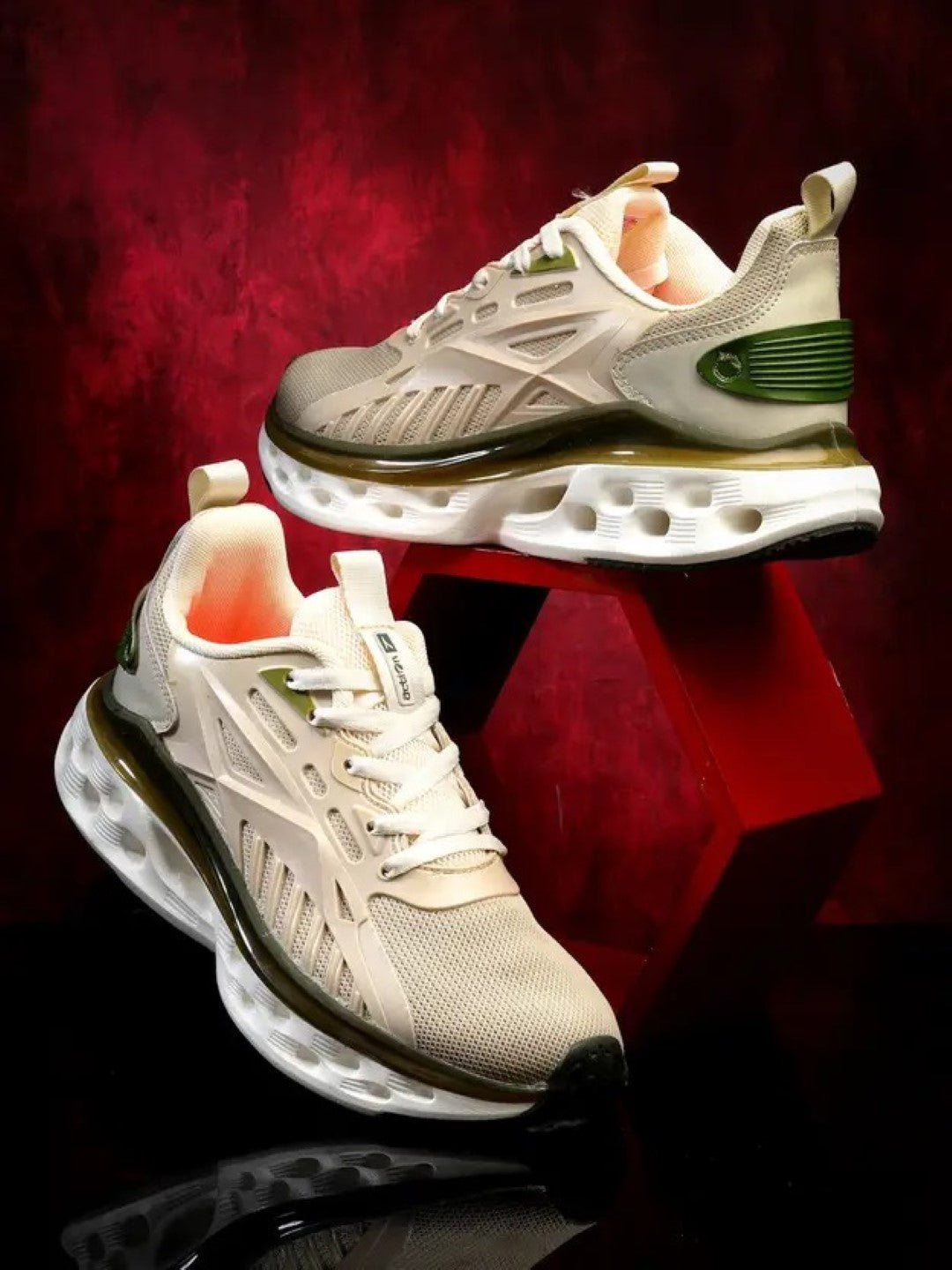 Action Athleo TURBO-1102 Men's Lace-Up Sports Running Shoes
