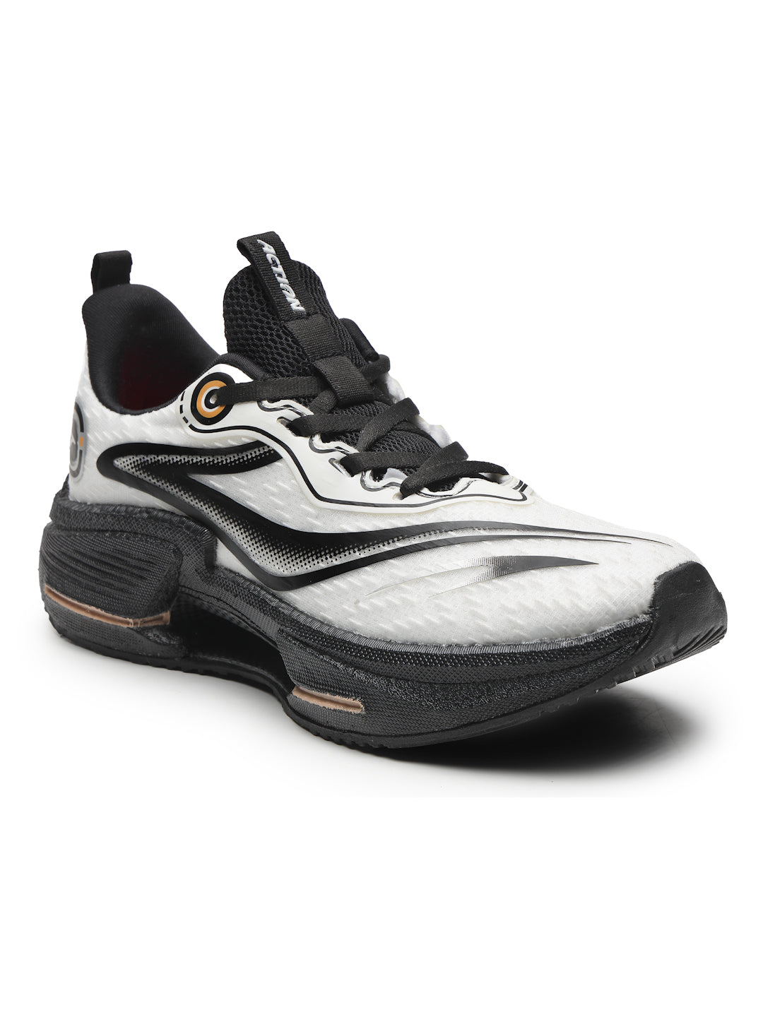 Action Athleo TURBO-2501 Breathable Flexible Lightweight Comfortable Sports Lace-Up Running Shoes For Men