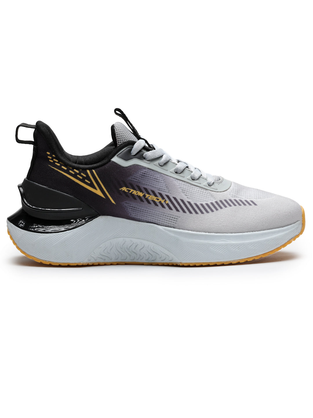 Action Athleo TURBO-1103 Men's Lace-Up Sports Running Shoes