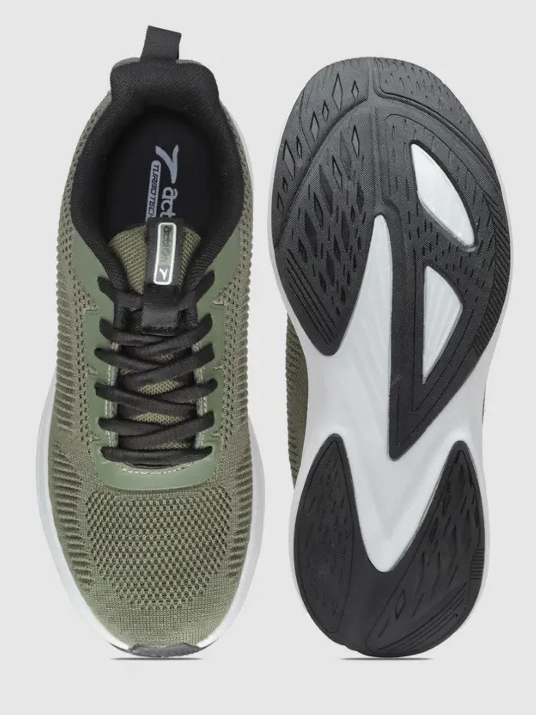 Action Athleo RUNNER-114 Men's Lace-Up Sports Running Shoes