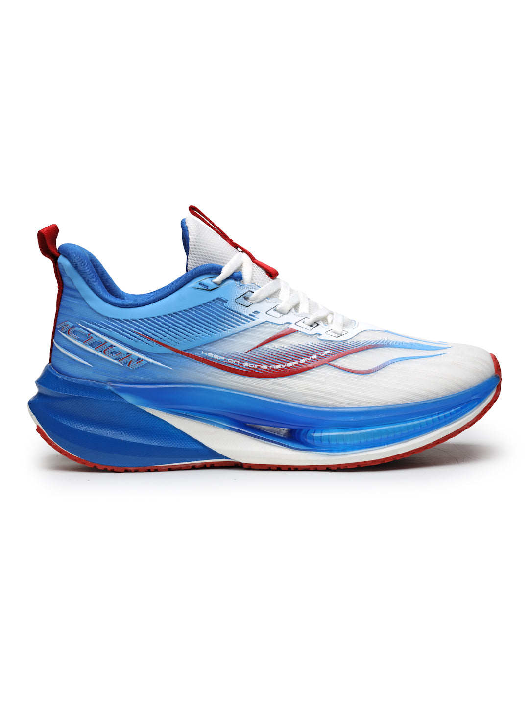 Action Athleo TURBO-2411 Men's Lace-Up Sports Running Shoes
