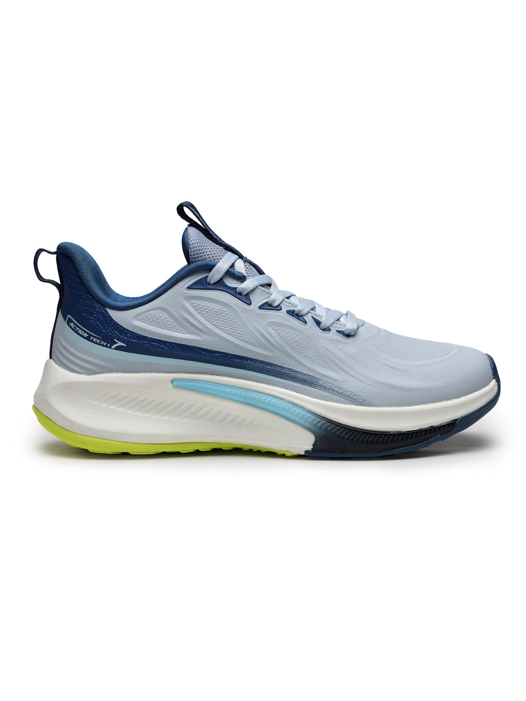Action Athleo TURBO-2101 Men's Lace-Up Sports Running Shoes