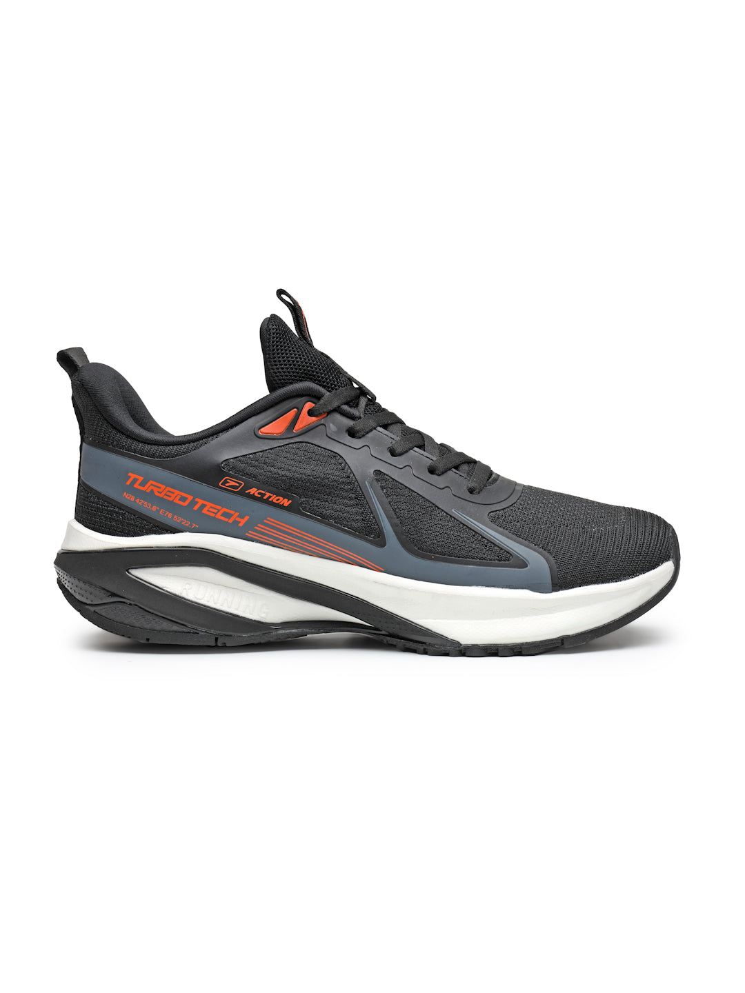 Action Athleo NITRO-1004 Men's Lace-Up Sports Running Shoes
