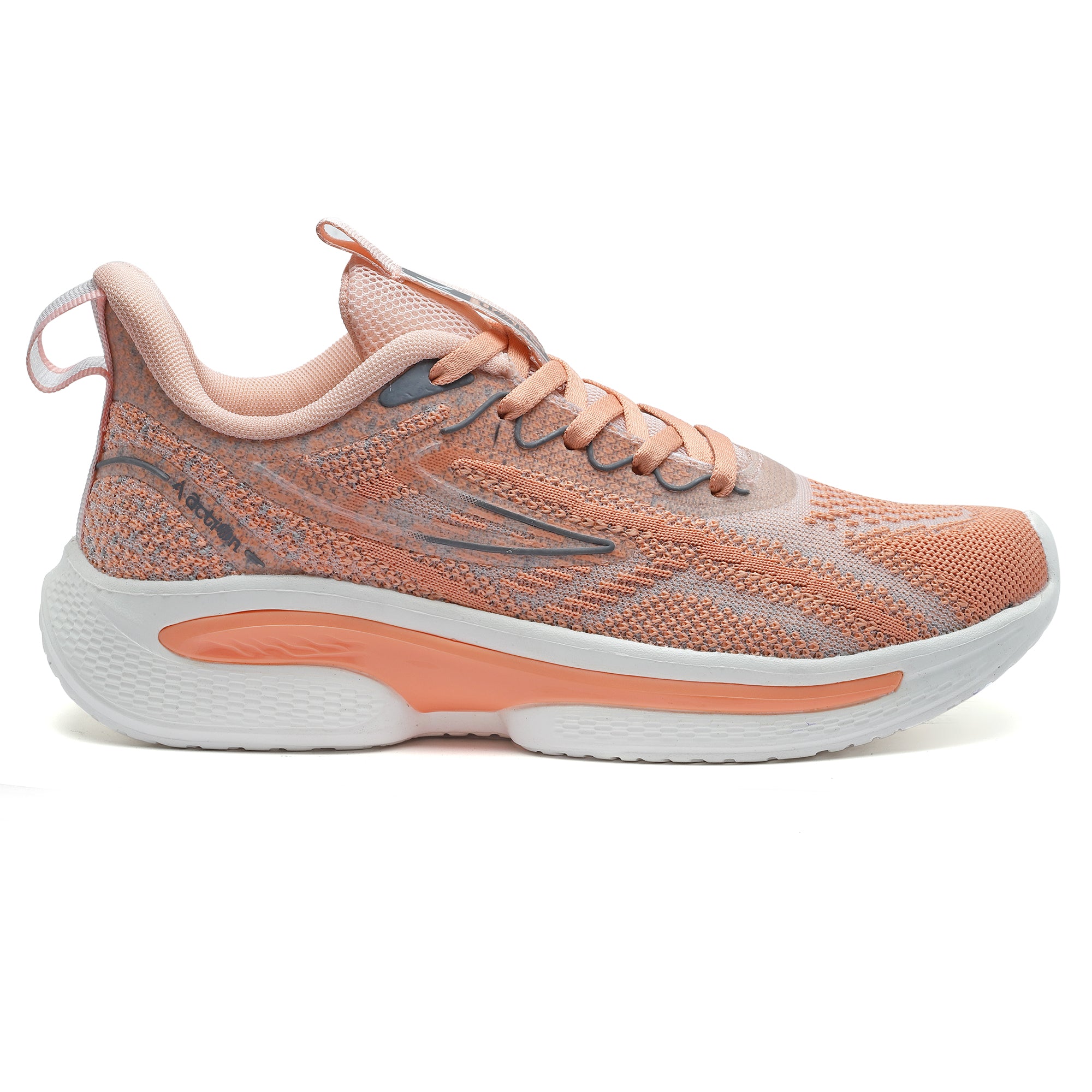 Action Athleo KIA-401 Women's Lace-Up Sports Running Shoes