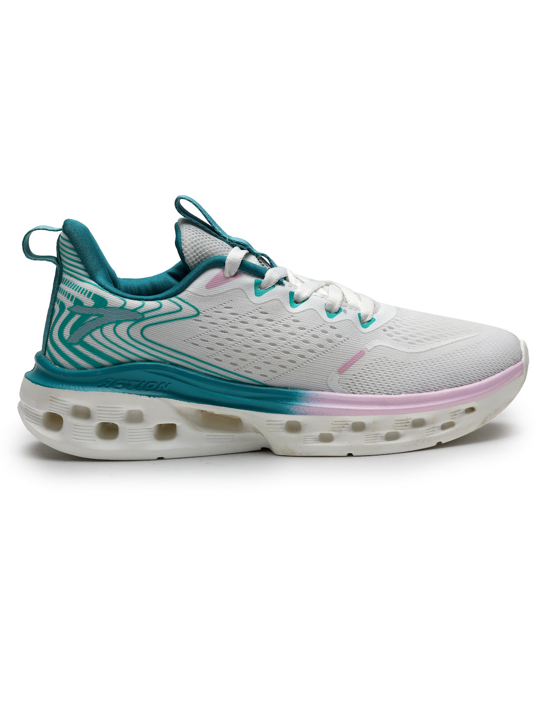 Action Athleo KIA-212 Women's Lace-Up Sports Running Shoes
