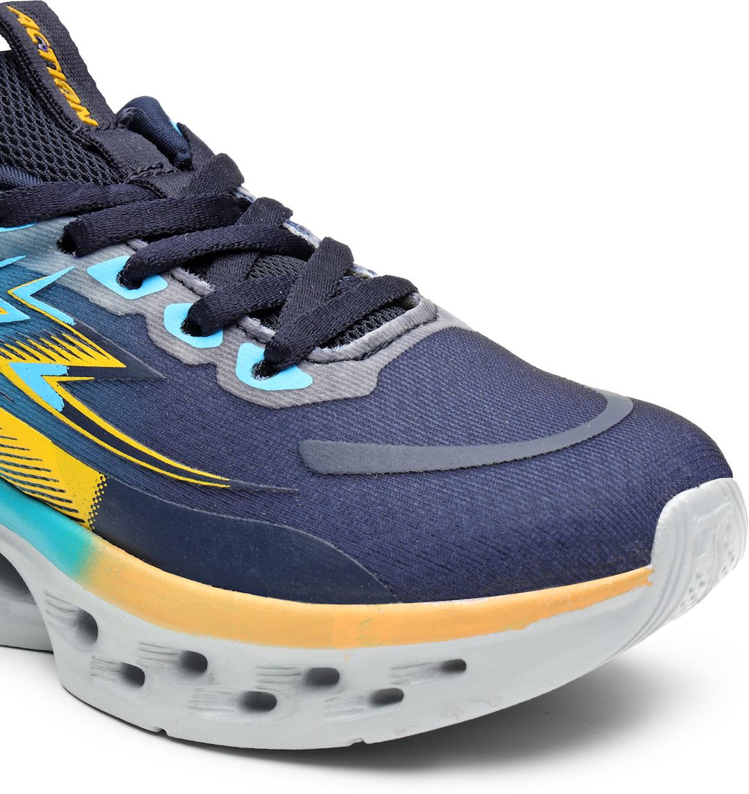 Action MASTER-411-BLACK-GREY Boys Sports Shoes