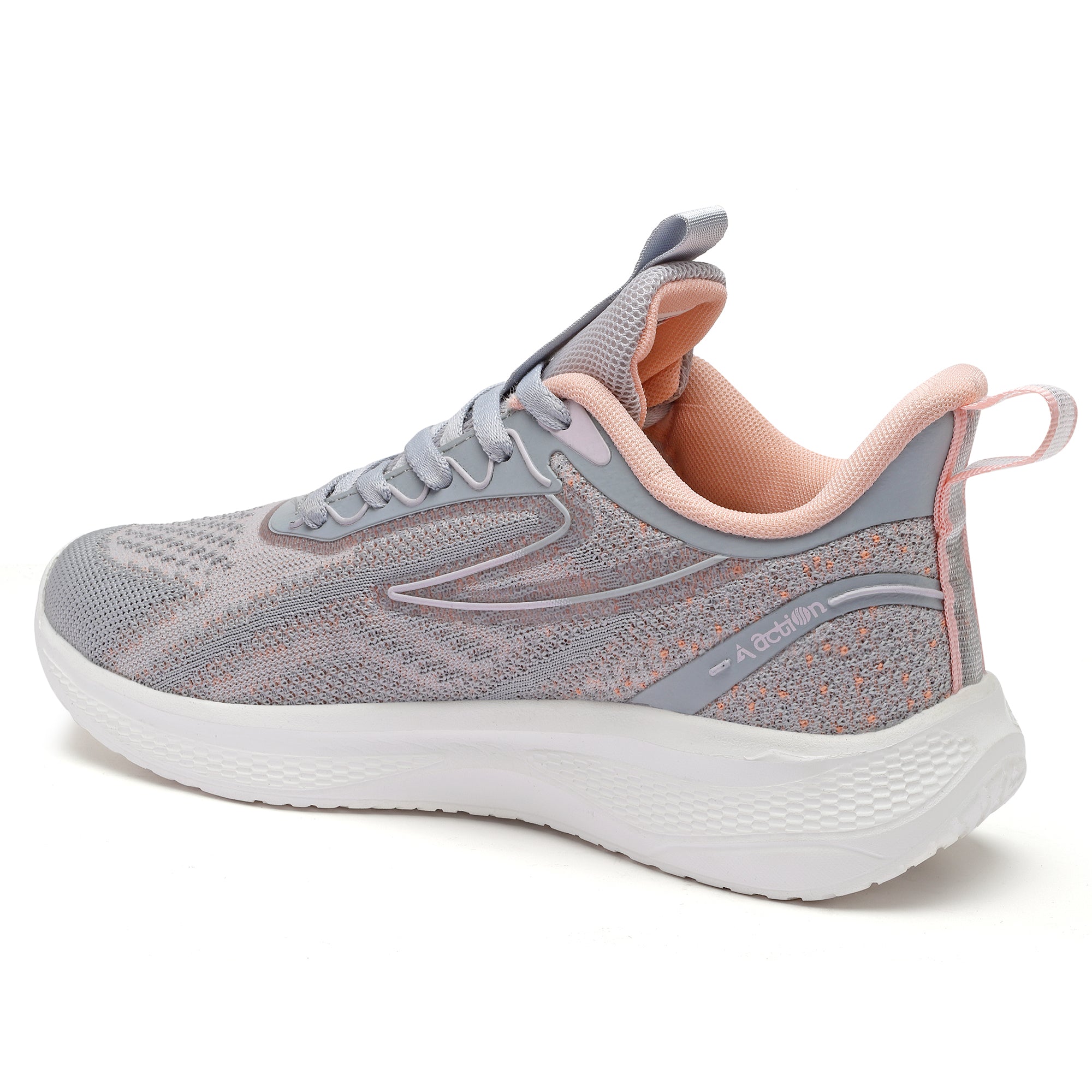 Action Athleo KIA-401 Women's Lace-Up Sports Running Shoes
