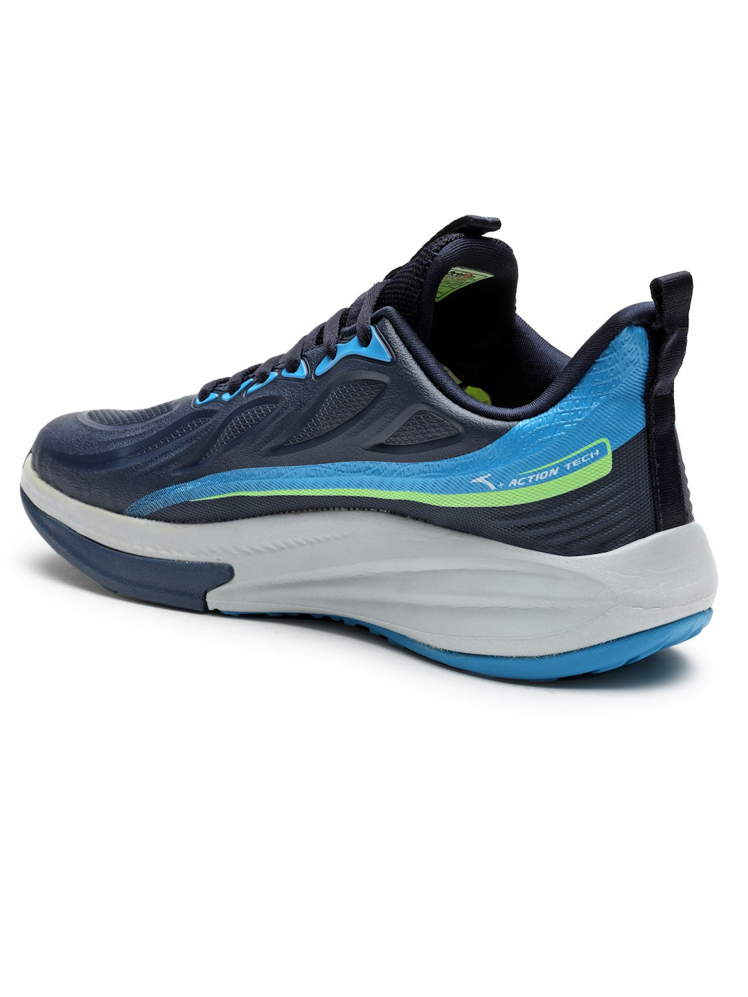 Action Athleo TURBO-2101 Men's Lace-Up Sports Running Shoes