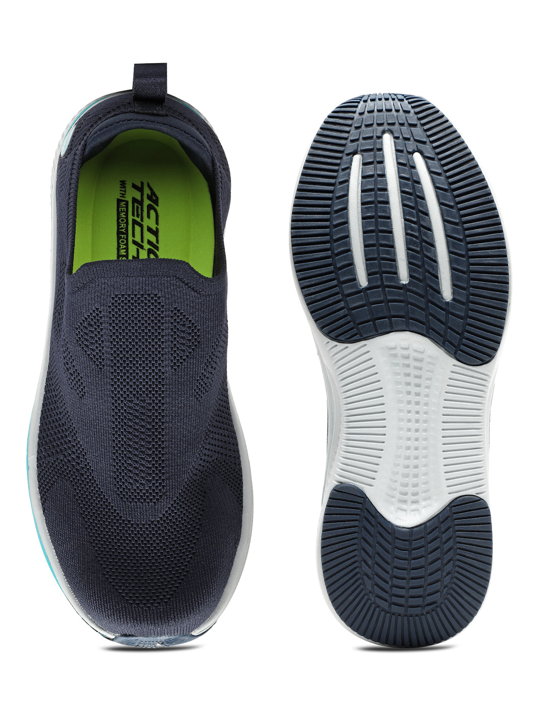 Action Athleo WALKER-1004 Men's Slip-On Sports Walking Shoe