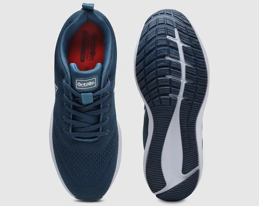 Action Athleo ATG-496 Men's Lace-Up Sports Running Shoes
