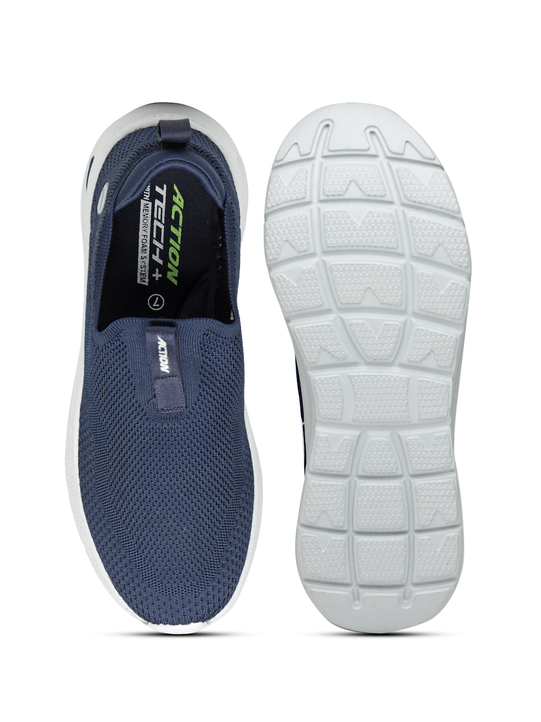 Action Athleo WALKER-154 Breathable Flexible Lightweight Comfortable Slip-On Sports Walking Shoes For Men