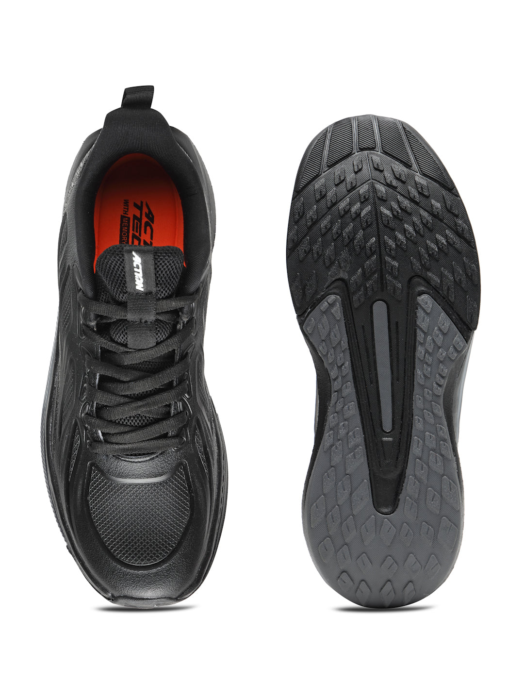 Action Athleo TURBO-2101 Men's Lace-Up Sports Running Shoes