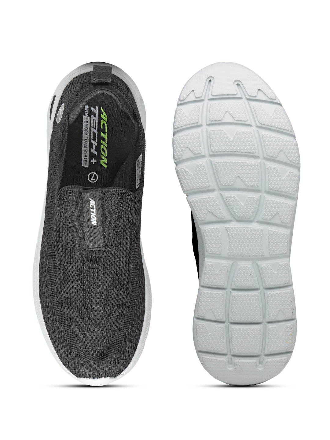 Action Athleo WALKER-154 Breathable Flexible Lightweight Comfortable Slip-On Sports Walking Shoes For Men