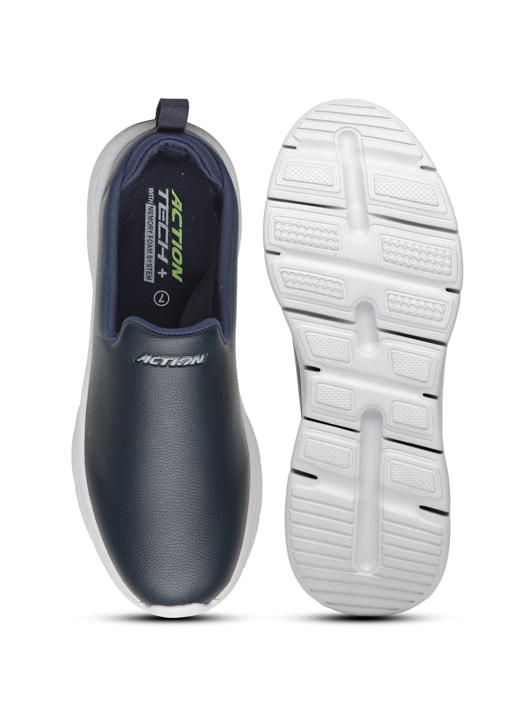 Action Athleo WALKER-156 Breathable Flexible Lightweight Comfortable Slip-On Sports Walking Shoes For Men