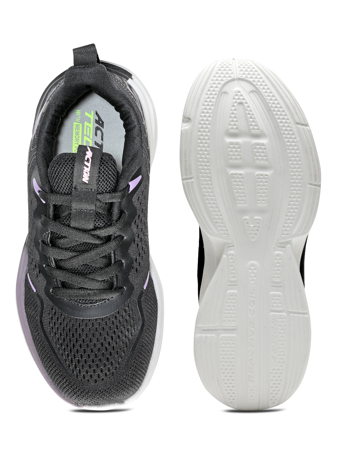 Action Athleo KIA-212 Women's Lace-Up Sports Running Shoes